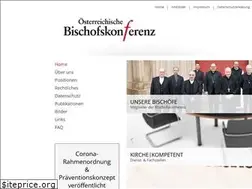 Sites similar to bischofskonferenz.at