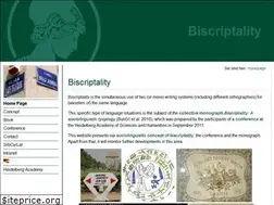 Sites similar to biscriptality.org