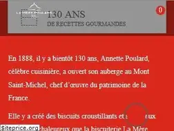 Sites similar to biscuiterie-mere-poulard.com