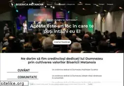 Sites similar to bisericametanoia.ro