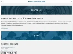 Sites similar to bisericaperth.com