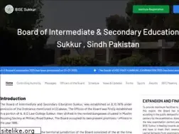 Sites similar to bisesuksindh.edu.pk
