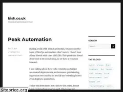 Sites similar to bish.co.uk