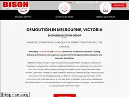 Sites similar to bisondemolitiongroup.com.au