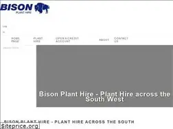 Sites similar to bisonplanthire.com