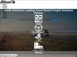 Sites similar to bisontransport.com