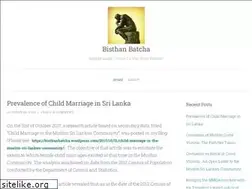 Sites similar to bisthanbatcha.wordpress.com