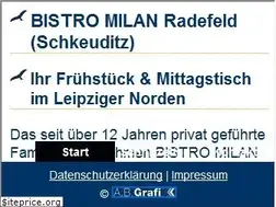Sites similar to bistro-milan.de
