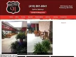 Sites similar to bistro91finksburg.com