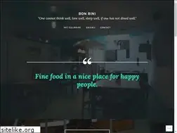 Sites similar to bistrobonbini.be