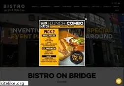 Sites similar to bistroonbridge.com