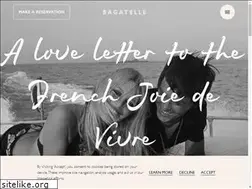 Sites similar to bistrotbagatelle.com