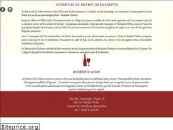 Sites similar to bistrotdelagalette.fr
