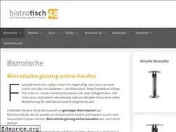 Sites similar to bistrotisch48.de