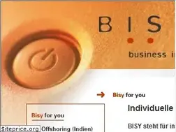 Sites similar to bisy.de