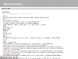Sites similar to bitacorapruebas.wordpress.com