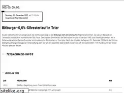 Sites similar to bitburger-silvesterlauf.de