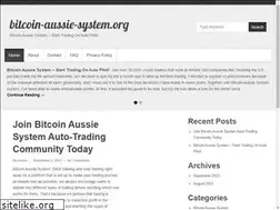 Sites similar to bitcoin-aussie-system.org