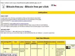 Sites similar to bitcoin-free.eu