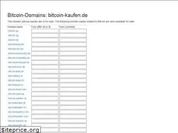 Sites similar to bitcoin-kaufen.de