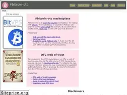 Sites similar to bitcoin-otc.com