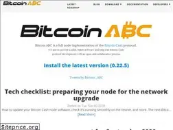 Sites similar to bitcoinabc.org