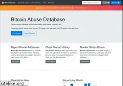 Sites similar to bitcoinabuse.com