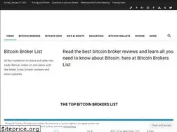 Sites similar to bitcoinbrokerslist.com