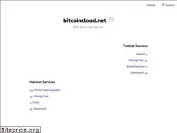 Sites similar to bitcoincloud.net