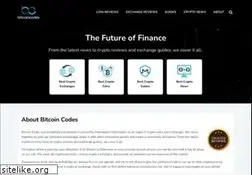 Sites similar to bitcoincodes.com