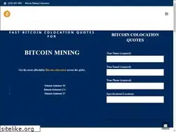 Sites similar to bitcoincolocation.net