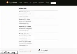 Sites similar to bitcoincore.org