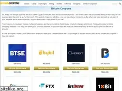 Sites similar to bitcoincoupons.org
