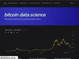 Sites similar to bitcoindata.science