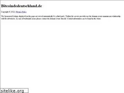 Sites similar to bitcoindedeutschland.de
