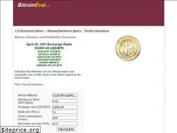 Sites similar to bitcoineval.com