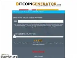 Sites similar to bitcoingenerator.work
