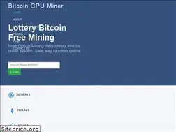 Sites similar to bitcoingpuminer.com