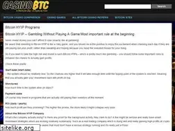 Sites similar to bitcoinhyip.org