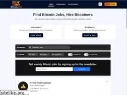 Sites similar to bitcoinjobs.com