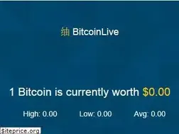 Sites similar to bitcoinlive.org