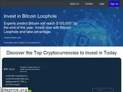 Sites similar to bitcoinloophole.io