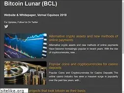 Sites similar to bitcoinlunar.org
