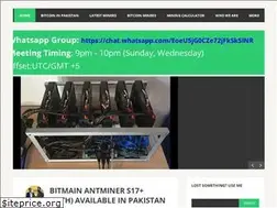 Sites similar to bitcoinminer.com.pk