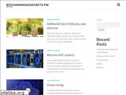 Sites similar to bitcoinminingsecrets.pw