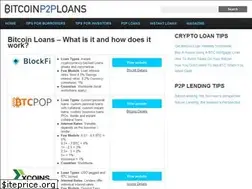 Sites similar to bitcoinp2ploans.com