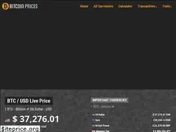 Sites similar to bitcoinprices.org