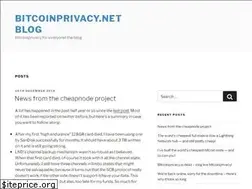 Sites similar to bitcoinprivacy.net