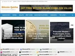 Sites similar to bitcoinquirks.com