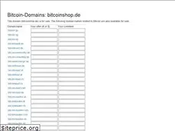 Sites similar to bitcoinshop.de